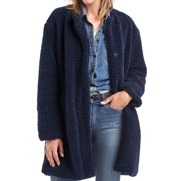 GAP Jackets & Blazers - NEW Gap Sherpa Teddy Bear Coat